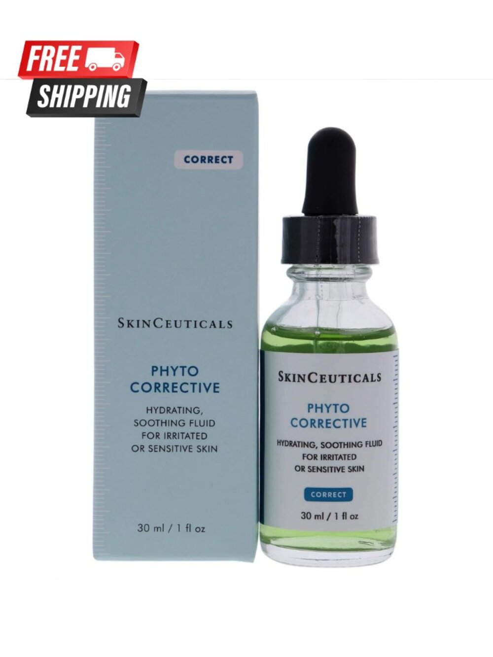 NEW SkinCeuticals Phyto corrective Hydrating soothing Fluid 1oz/ 30ml SEALED